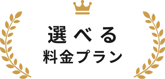 選べる料金プラン
